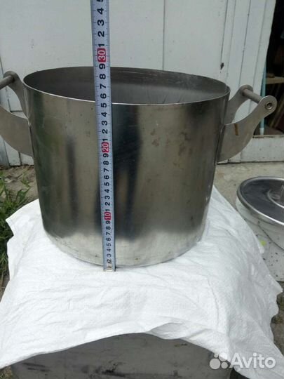 Кастрюля из нержавейки СССР 20 литров