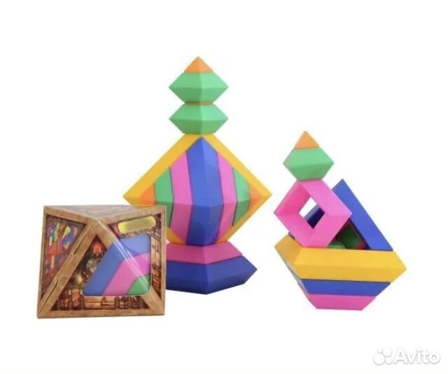 Пирамидка-головоломка 2 шт (Россия)