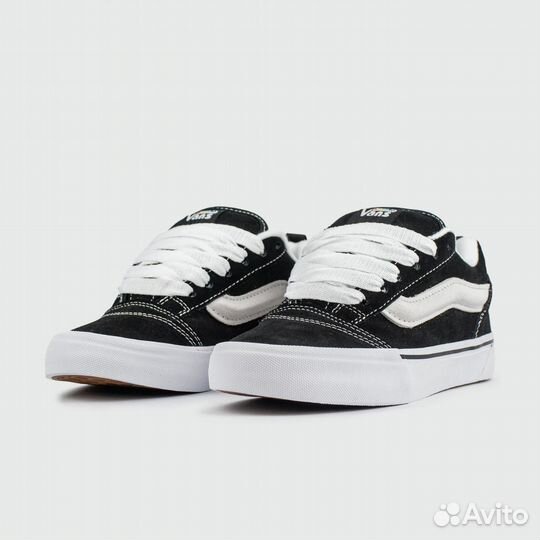 Vans Knu Skool Black White
