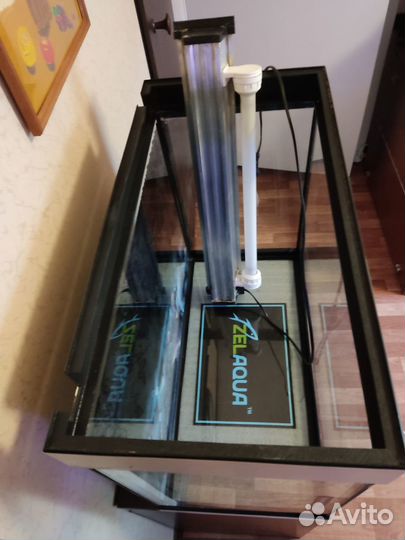 Продам аквариум с тумбой 90 л