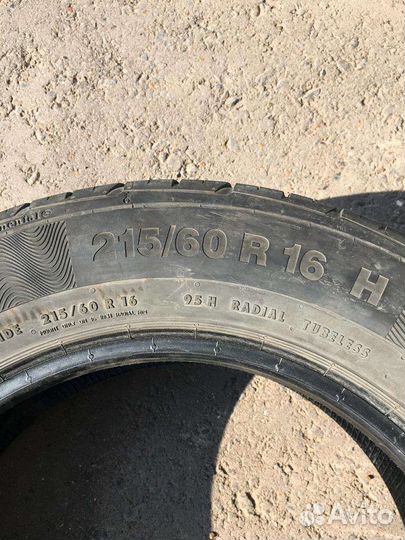 Continental ContiPremiumContact 215/60 R16 H