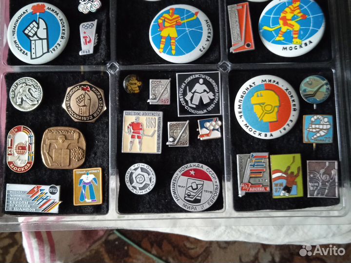 Хоккей-значки