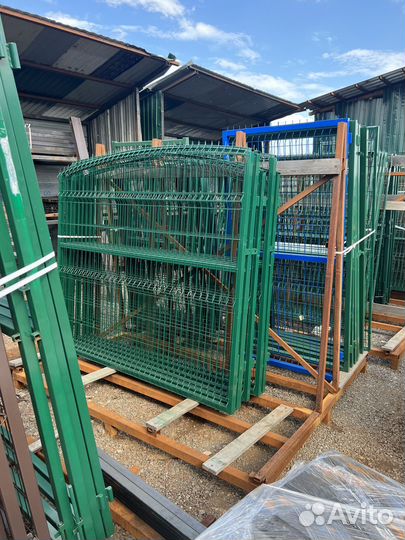 Сетка для забора гиттер 3Д