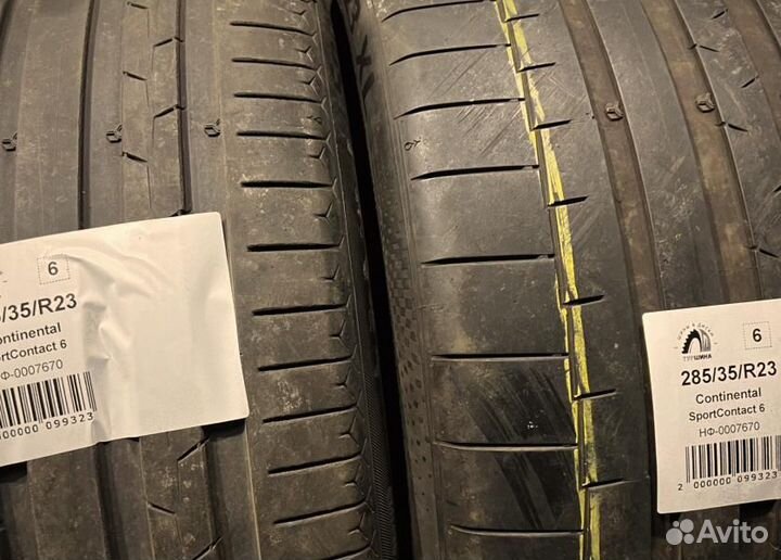 Continental SportContact 6 285/35 R23 94Y