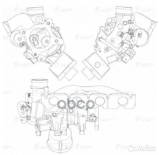 Турбокомпрессор audi A4 (07) /A6 (C7) (11) /Q5