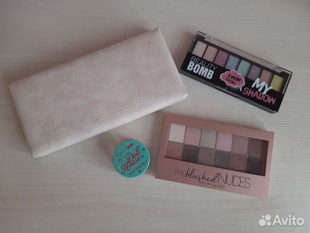 Палетки теней Sephora, Beauty Bomb, Maybelline