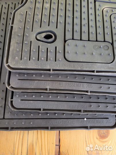 Коврики салона оригинальные Jeep Grand Cherokee WK