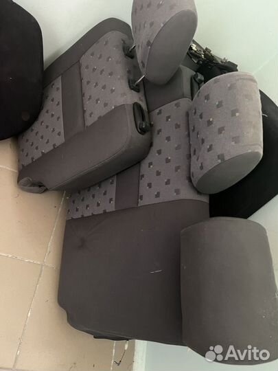 Сидения задние на Hyundai Getz 2008