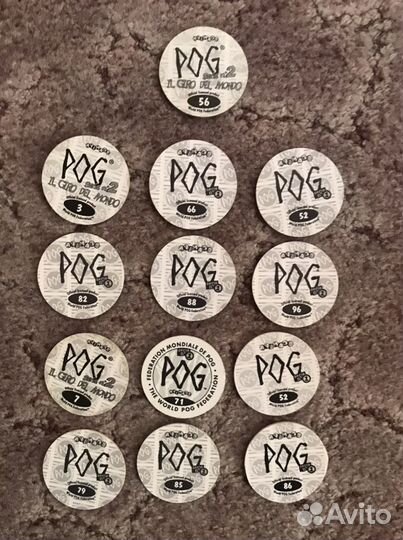 Фишки; POG; Power Rangers