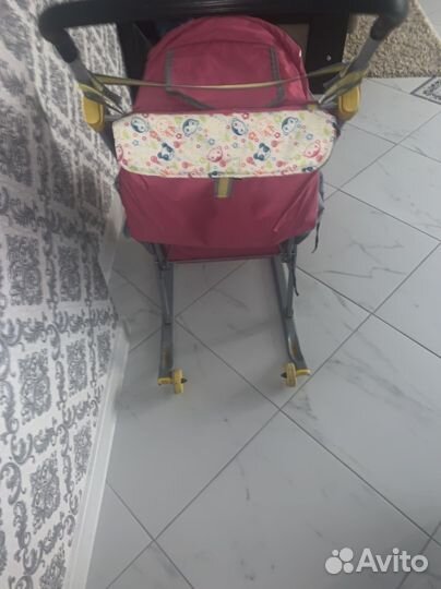 Детские санки коляска