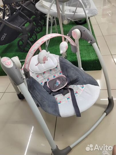 Детская электронная качеля