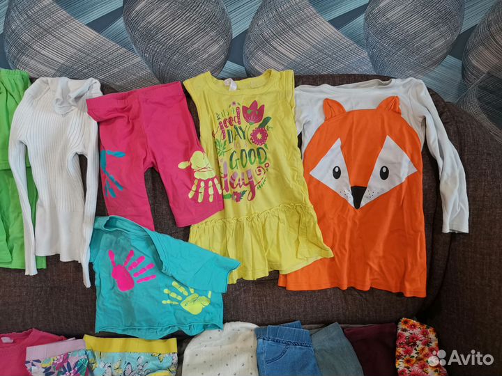 Вещи на девочку рост 110 116 пакетом