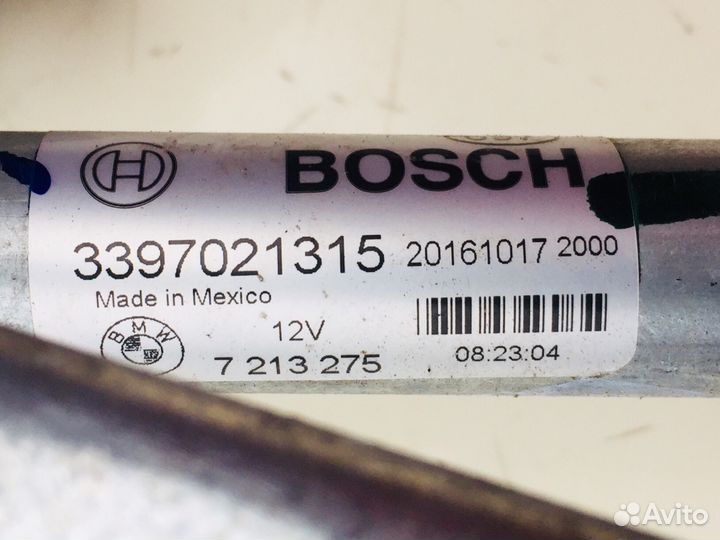 Трапеция дворников bmw f25 x3 f26 x4