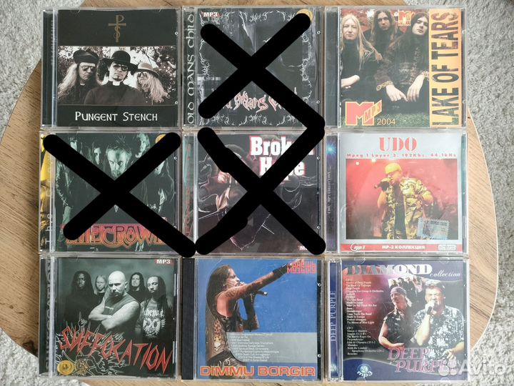 Музыка CD mp3 metal
