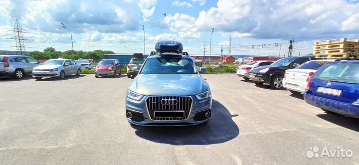 Багажник и бокс на крышу audi Q3