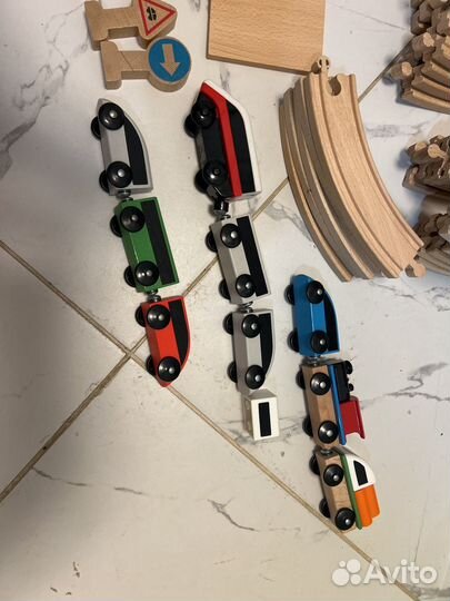 Деревянная железная дорога IKEA