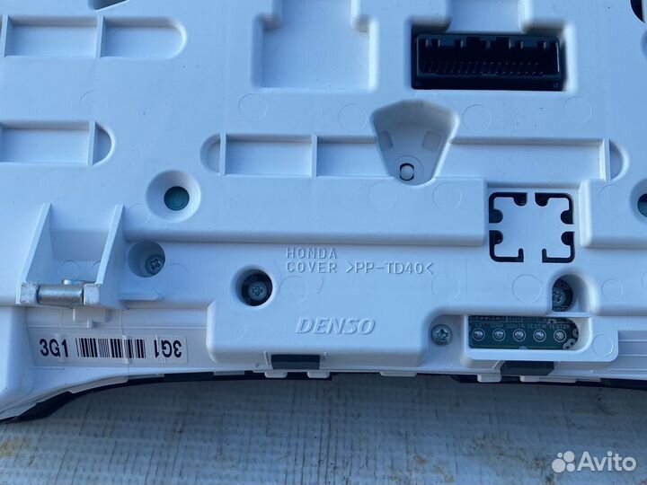 Honda Accord 8 приборная панель