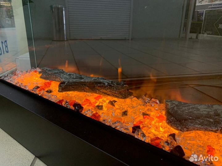 Электрокамины встраиваемые линейные