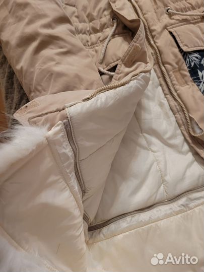 Пуховик-парка для девочки,170