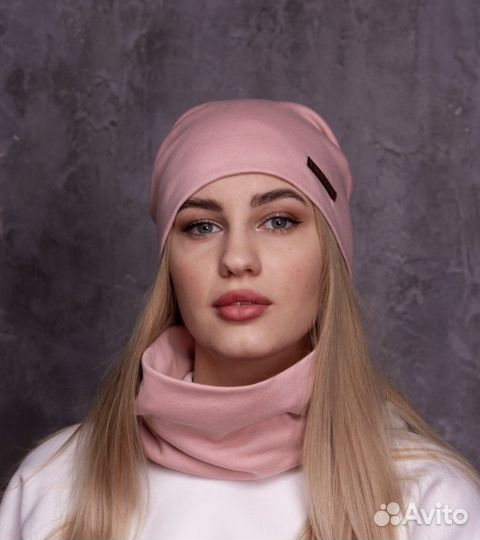 Комплек /шапка+снуд/новые 5 цветов