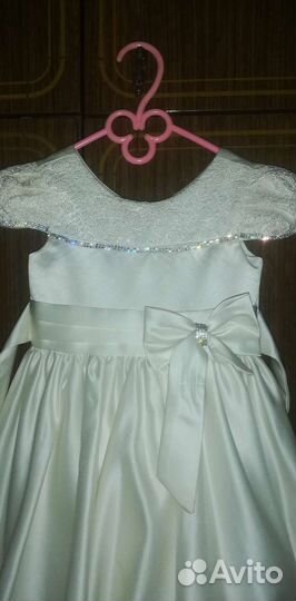 Платье для девочки праздничное 116