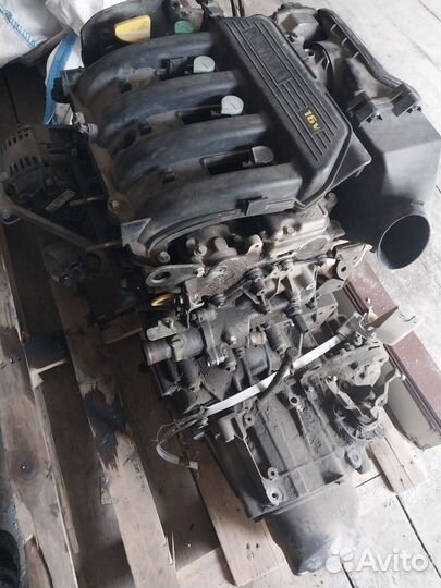 Двигатель renault megane 2 1.4