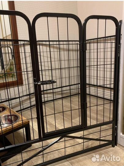 Усиленный вольер для серьезных собак 80 см высота