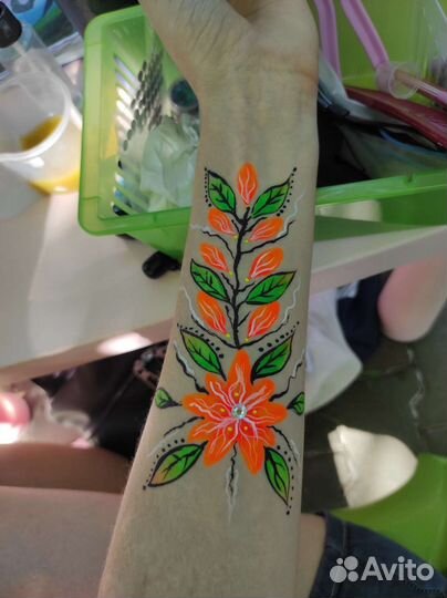 Аквагрим, Косы с канекалоном