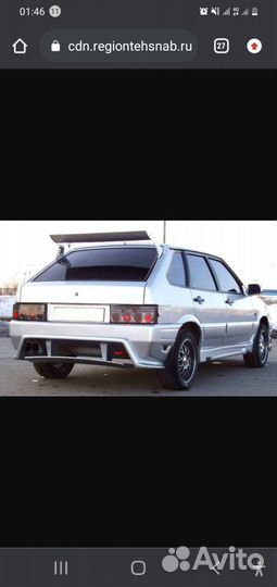 Спойлер ваз 2114