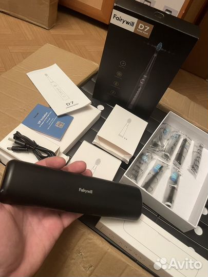 Электрическая зубная щетка Fairywill D7 ультра