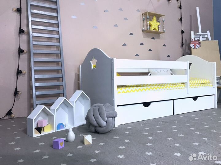 Детская односпальная кровать