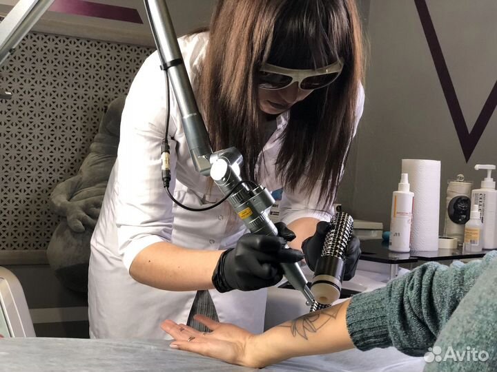 Лазерное удаление татуировок / Без боли и шрамов