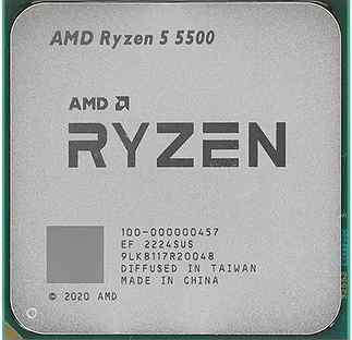 Новые процессоры Ryzen 5 5500