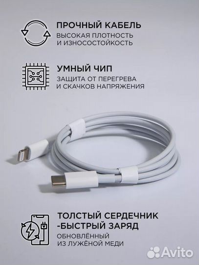 Зарядка на iPhone 20w