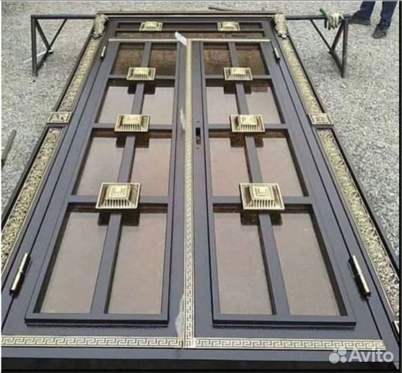 Ворота художественная ковка