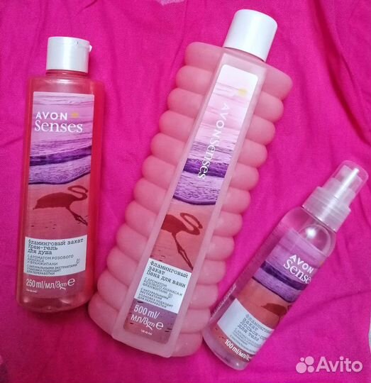 Наборы Avon Senses по уходу за телом