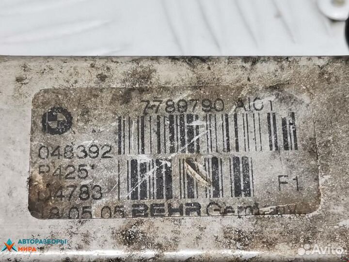 Охладитель EGR / Радиатор EGR BMW 3 E46 рест. 2005