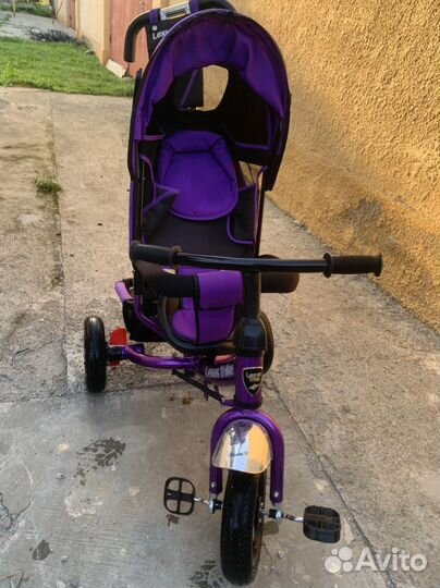 Трехколесный велосипед коляска