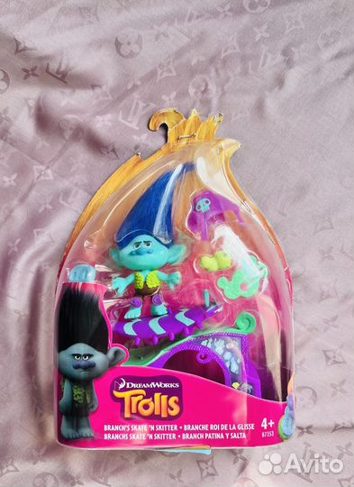 Игровой набор Trolls Branche's skate'n skitter