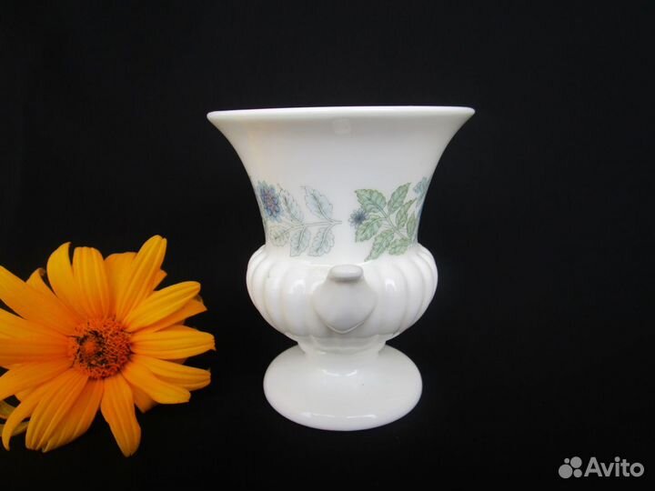 Ваза вазочка костяной фарфор clementine Wedgwood