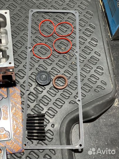 Головка блока рено k7j k7m комплект полный замены