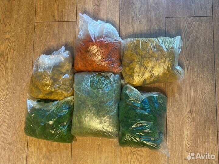 Стабилизированный мох