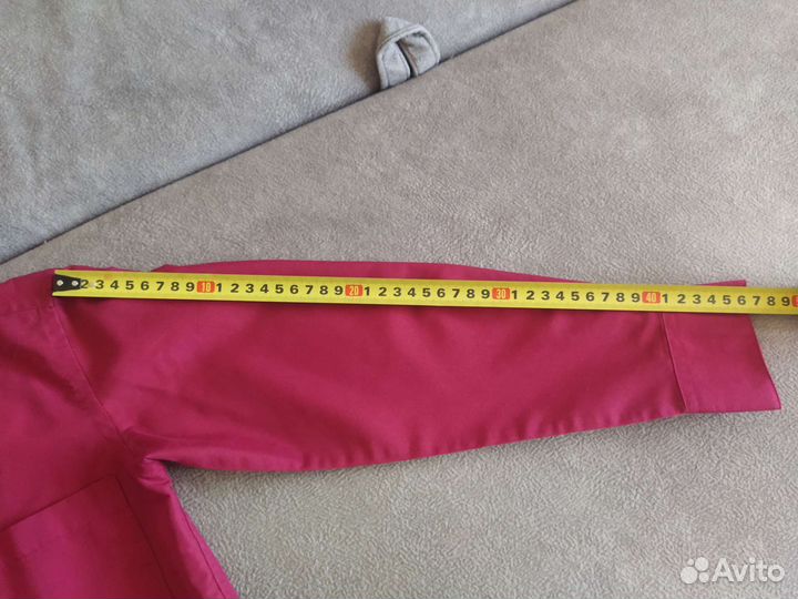 Рубашка бордовая 134