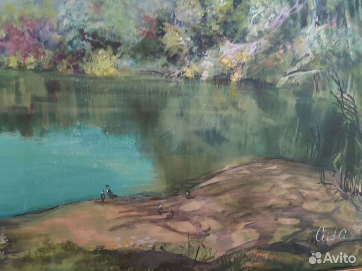 Картина маслом на холсте Аида Ханемайер