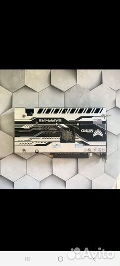 Sapphire rx 580 nitro 8gb новый(рефаб)