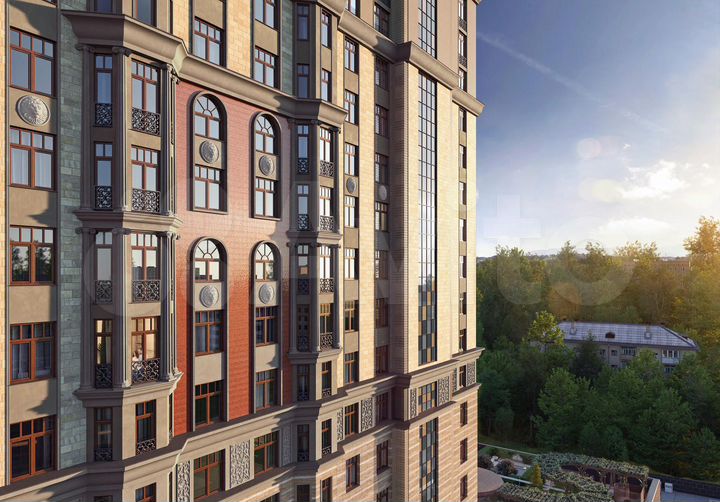 3-к. квартира, 81 м², 7/17 эт.