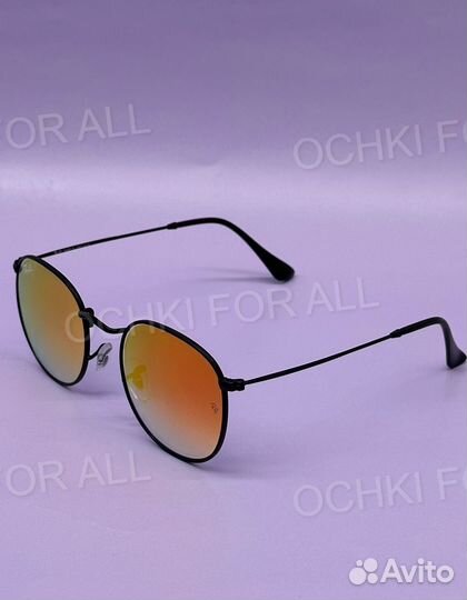 Cолнцезащитные очки (round metal) rayban круглые