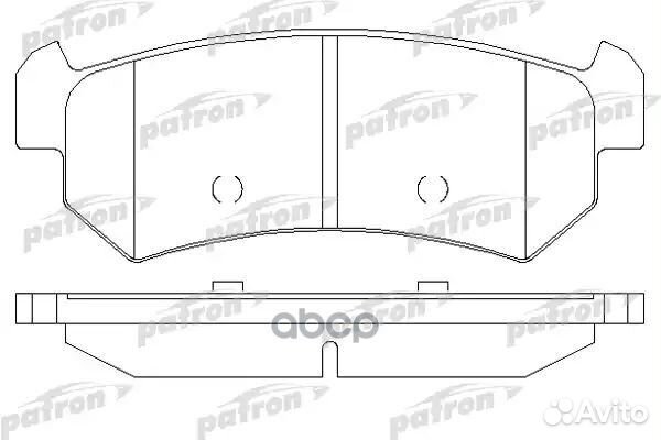 Колодки тормозные дисковые задн chevrolet: lace