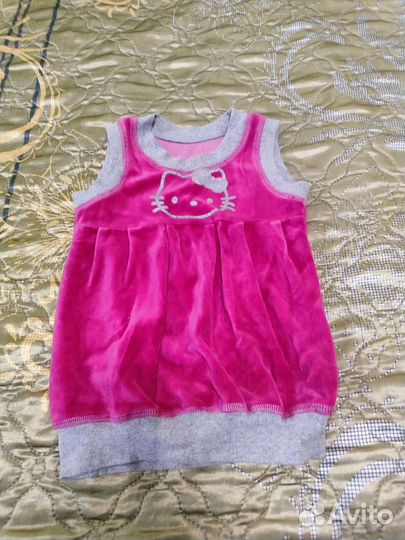 Одежда на девочку пакетом рост 86