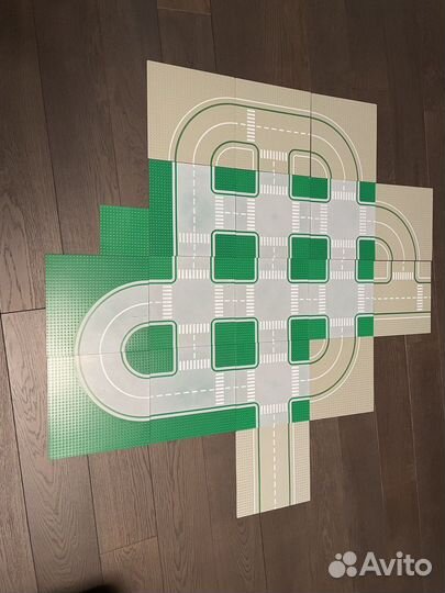 Lego Baseplates, дорожные базовые пластины